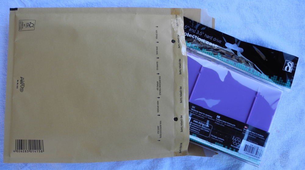 DELTACO h&aring;rddiskfodral skyddsfodral