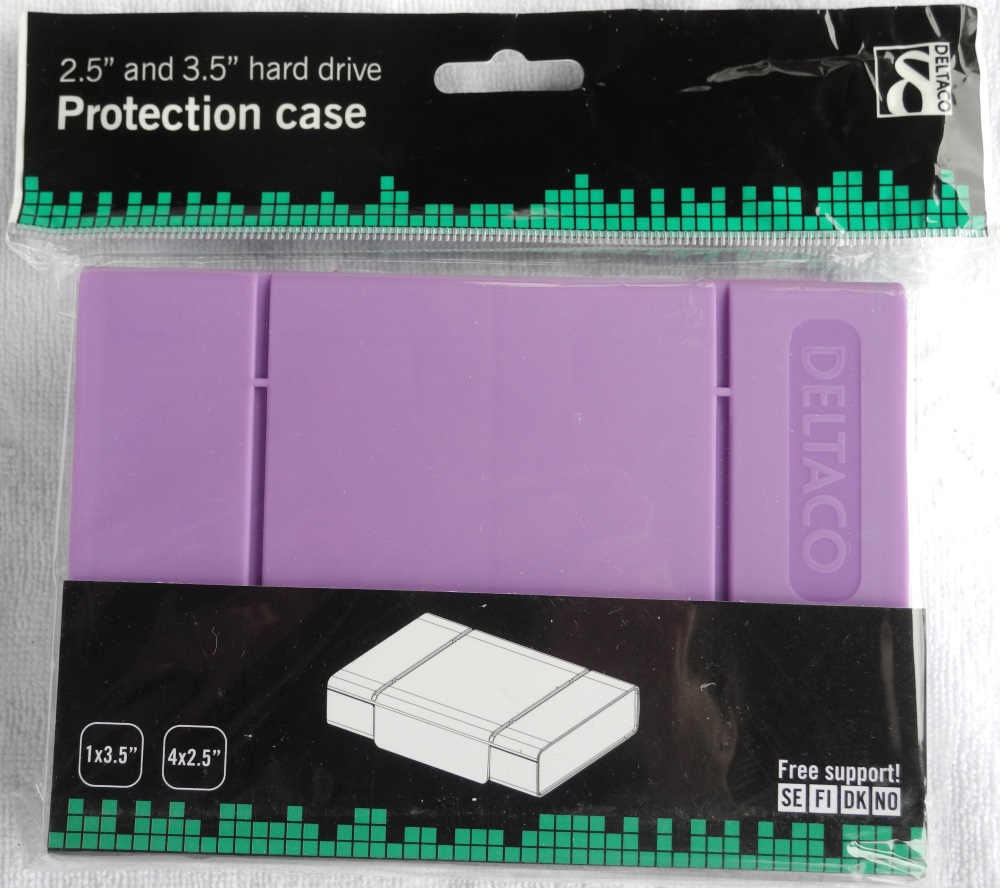 DELTACO h&aring;rddiskfodral skyddsfodral